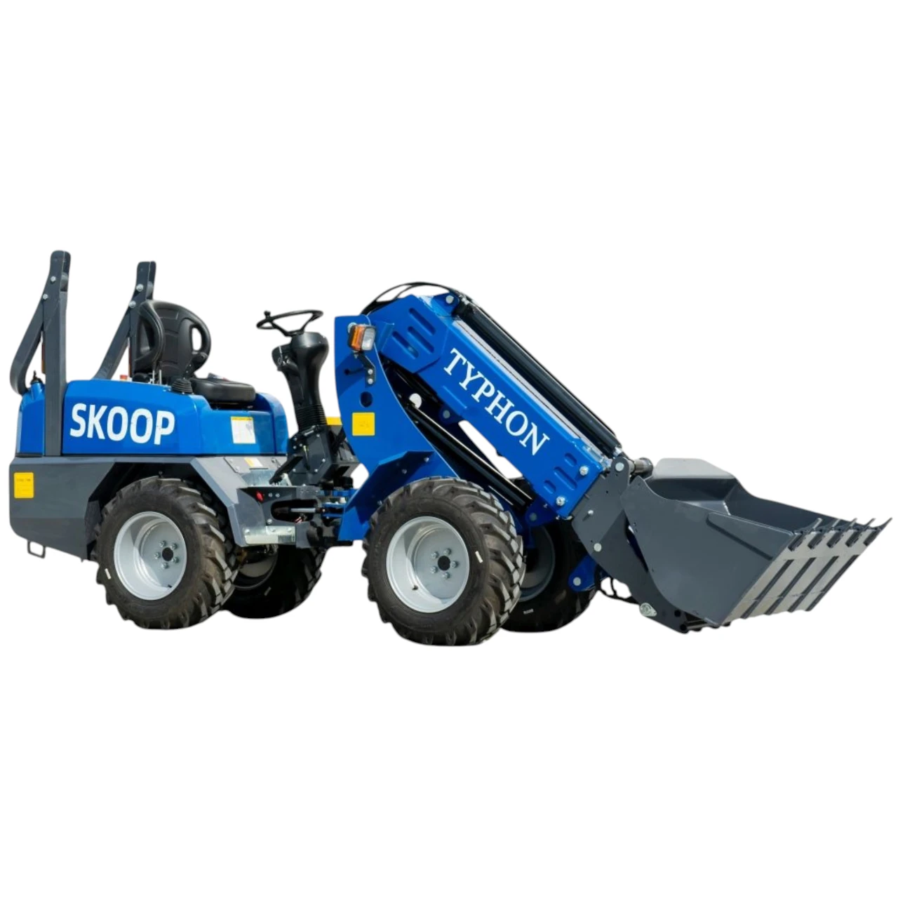 TYPHON SKOOP Telescopic Wheel Loader 25HP Kubota Diesel 1 Ton Load