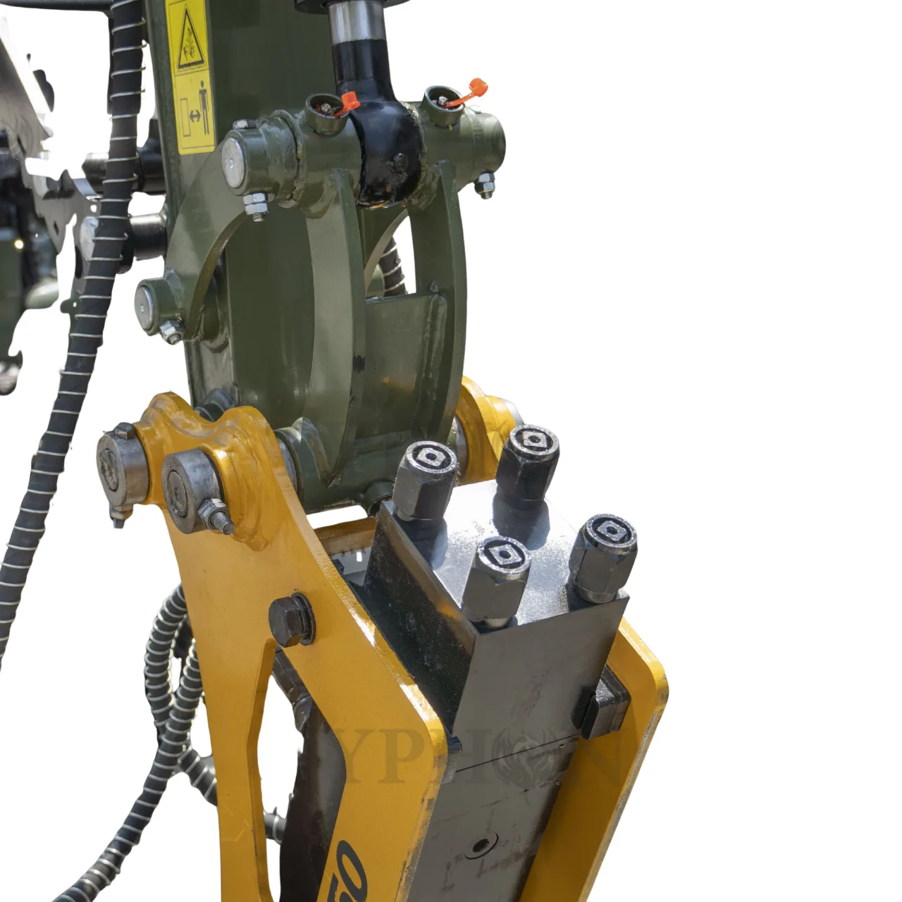 Hydraulic Hammer Attachment Hydraulic Breaker Hammer for TERROR XXV and other 2.1-3 Ton Mini Excavators USA View 2