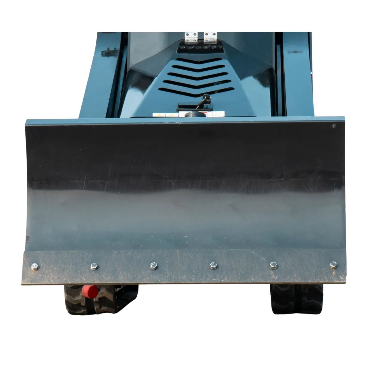 Hydraulic Angle Dozer Blade 30° for TYPHON STOMP X1300 & STOMP 509 Mini Skid Steers – Heavy-Duty Grading & Snow Attachment View 2