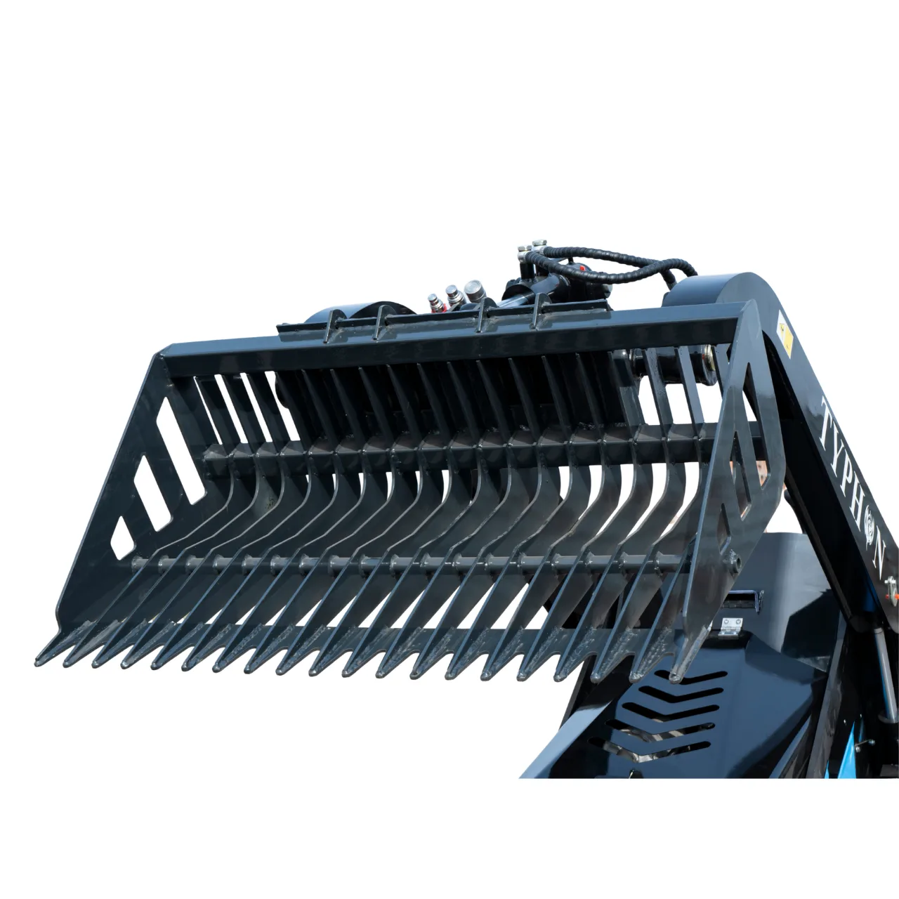 Landscaping Skeleton Rock Bucket for TYPHON STOMP X1300 & STOMP 509 Mini Skid Steers View 2
