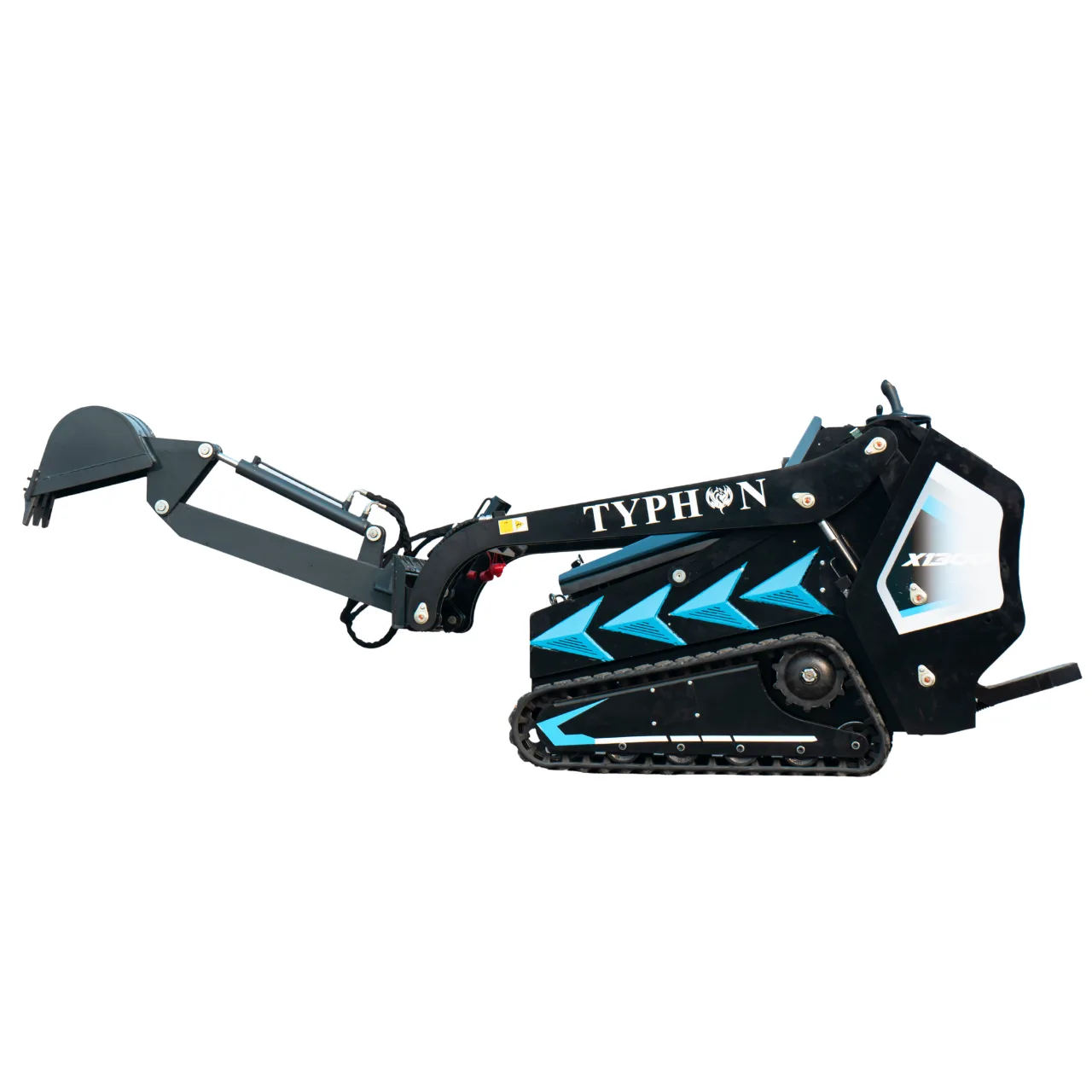 TYPHON Digger Attachment for Mini Skid Steer STOMP X1300 & STOMP 509 View 2