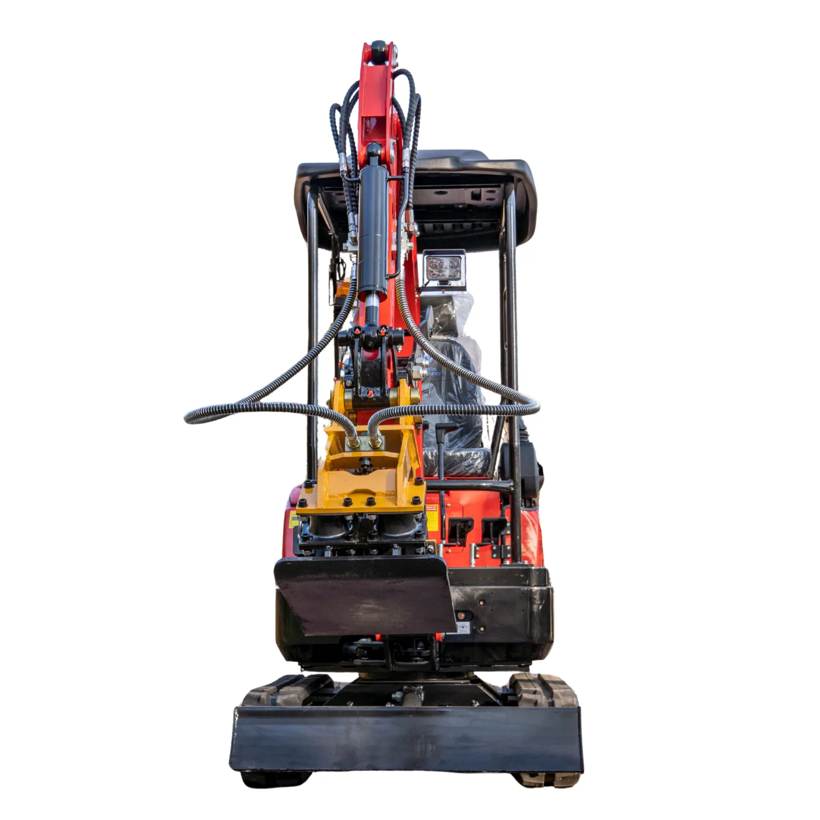 TYPHON Compatible Hydraulic Plate Compactor Attachment for Mini Excavators 1 Ton to 2 Ton View 2