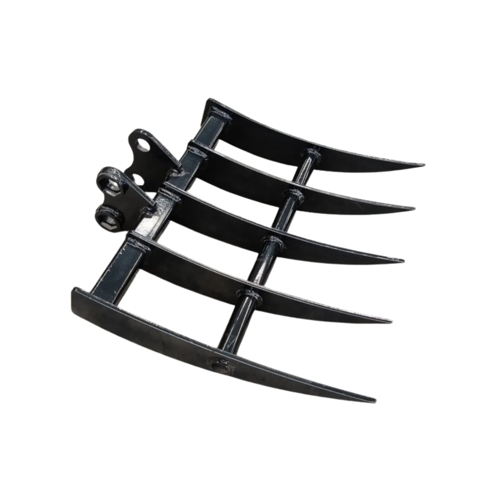 Rake: Mini Excavator Attachment for Grading, Leveling, Loosening , Removing Soil USA View 3