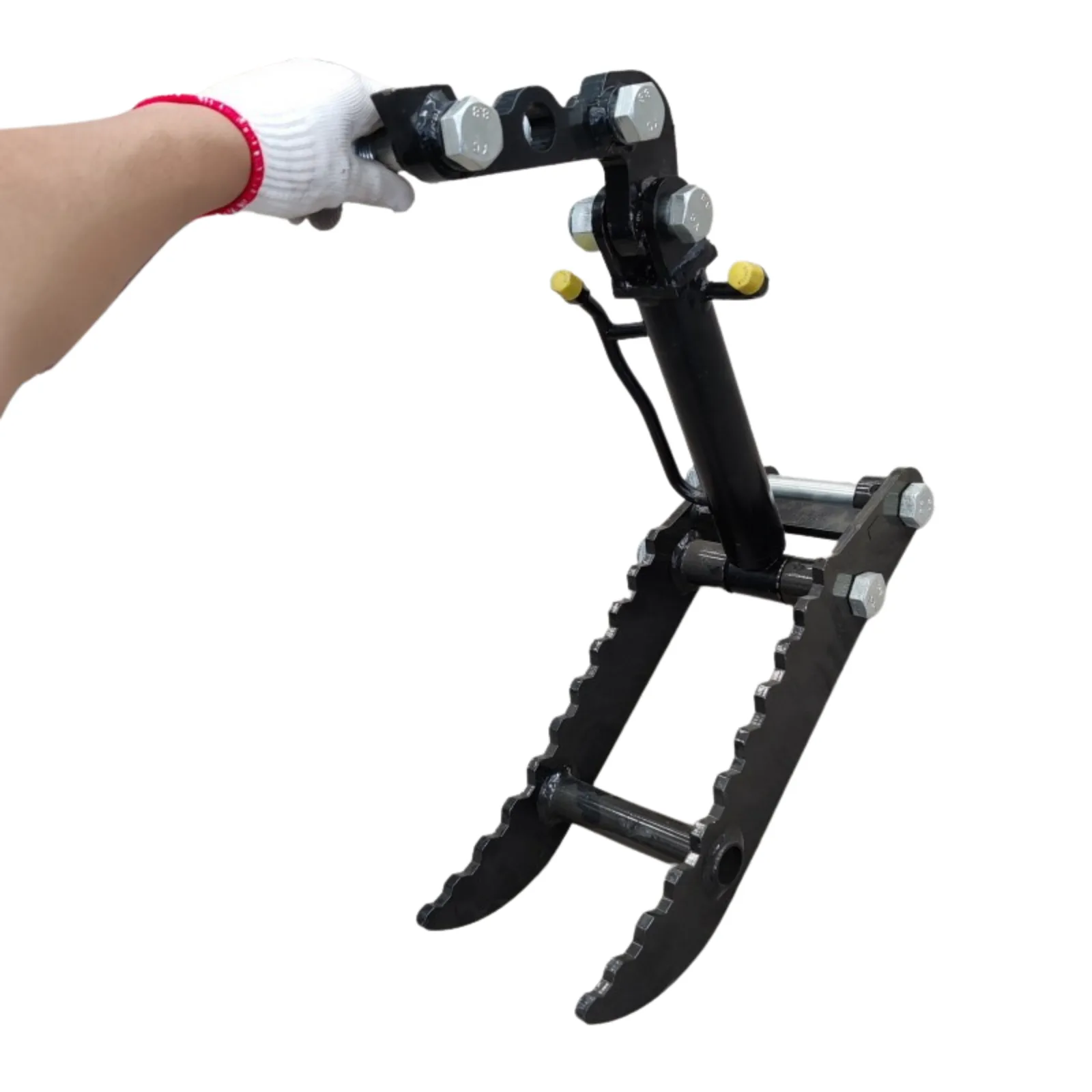 TYPHON Attachments Hydraulic Thumb Clip Attachment for Mini Excavators USA View 3