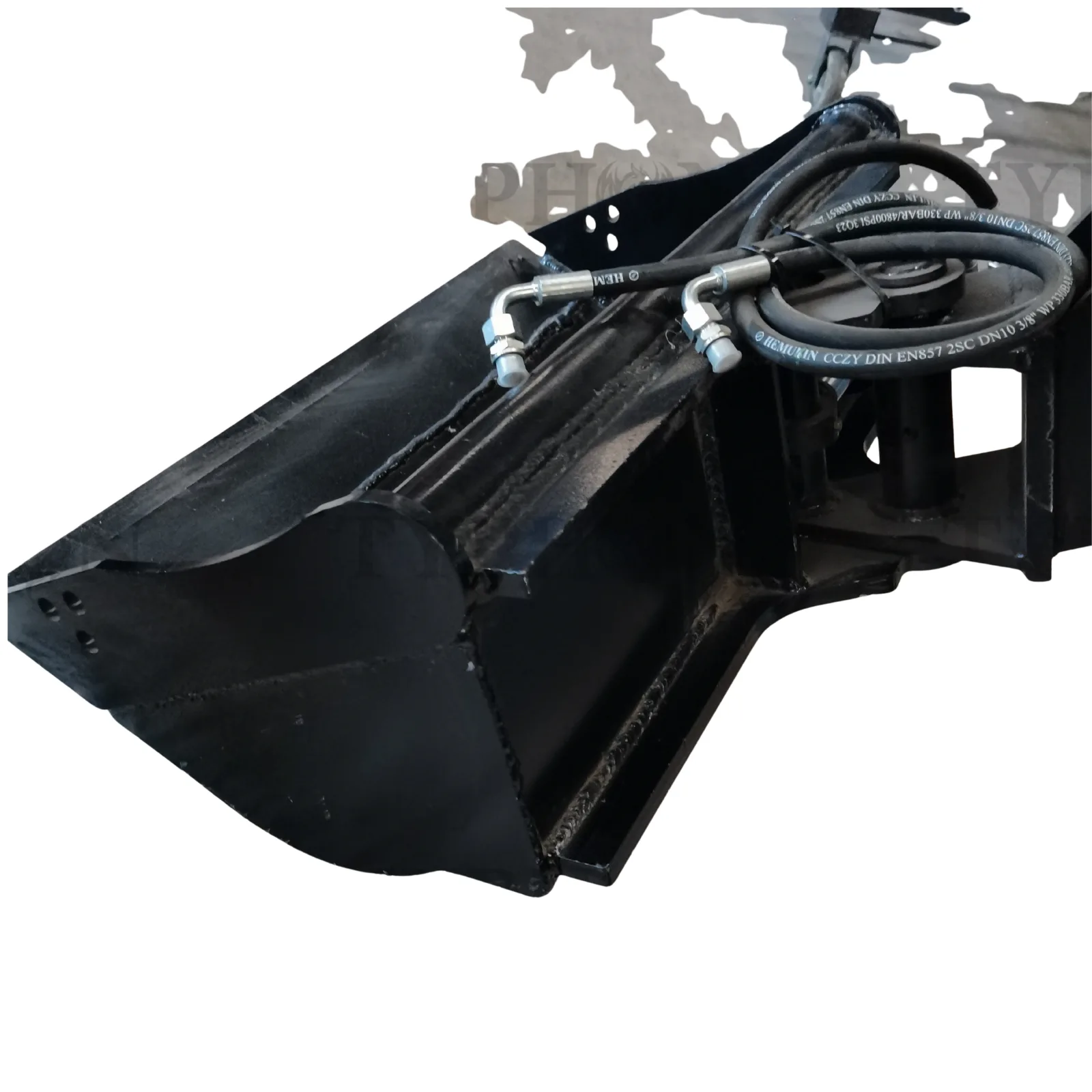 2.5 Ton Excavator Attachment Hydraulic Tilt Bucket 800mm Tilting Bucket 31 inch TERROR X2 PRO View 3