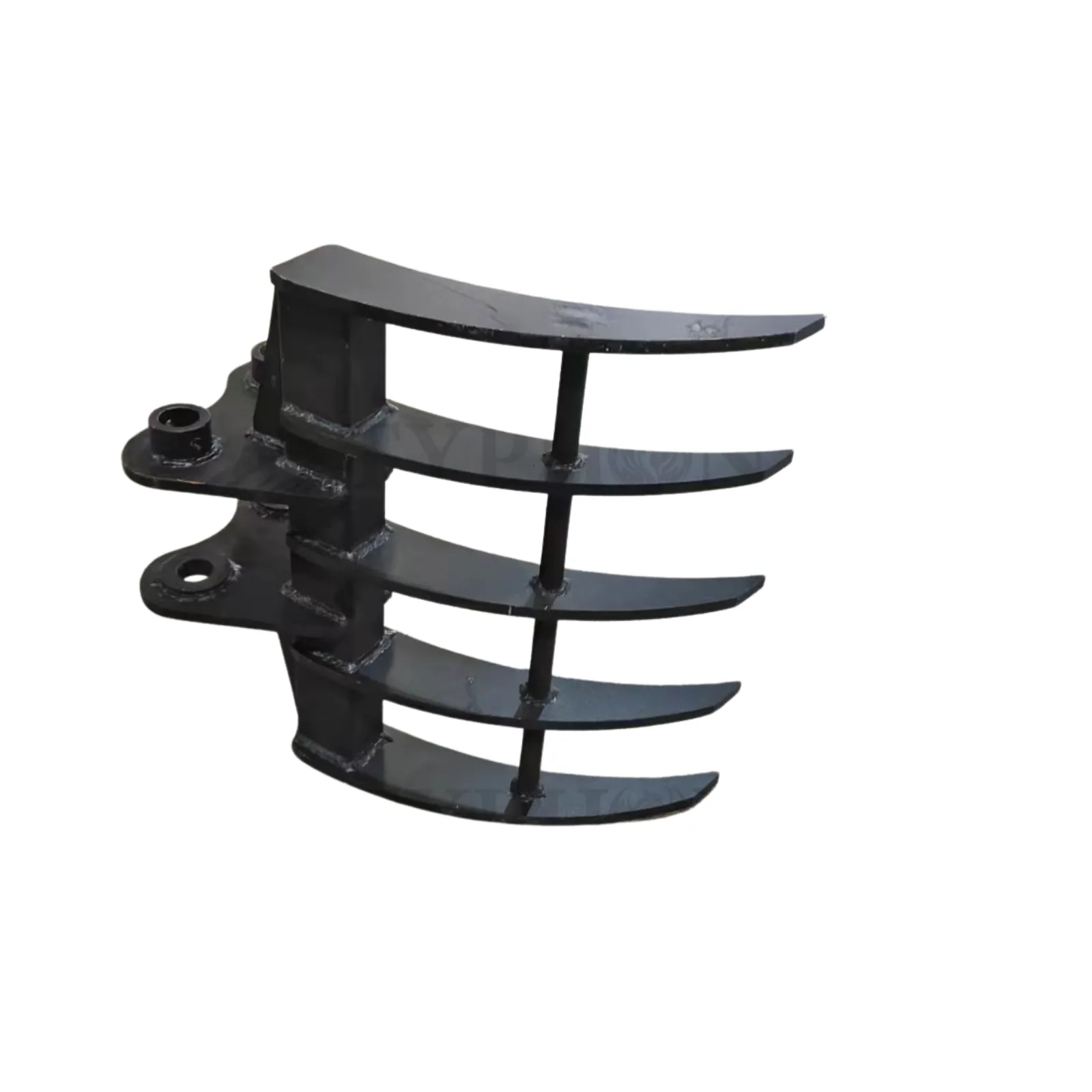 Mini Excavator Attachment Rake 22" Wide TYPHON Attachments For 2-3.5 ton Diggers For TERROR X2 PRO View 3