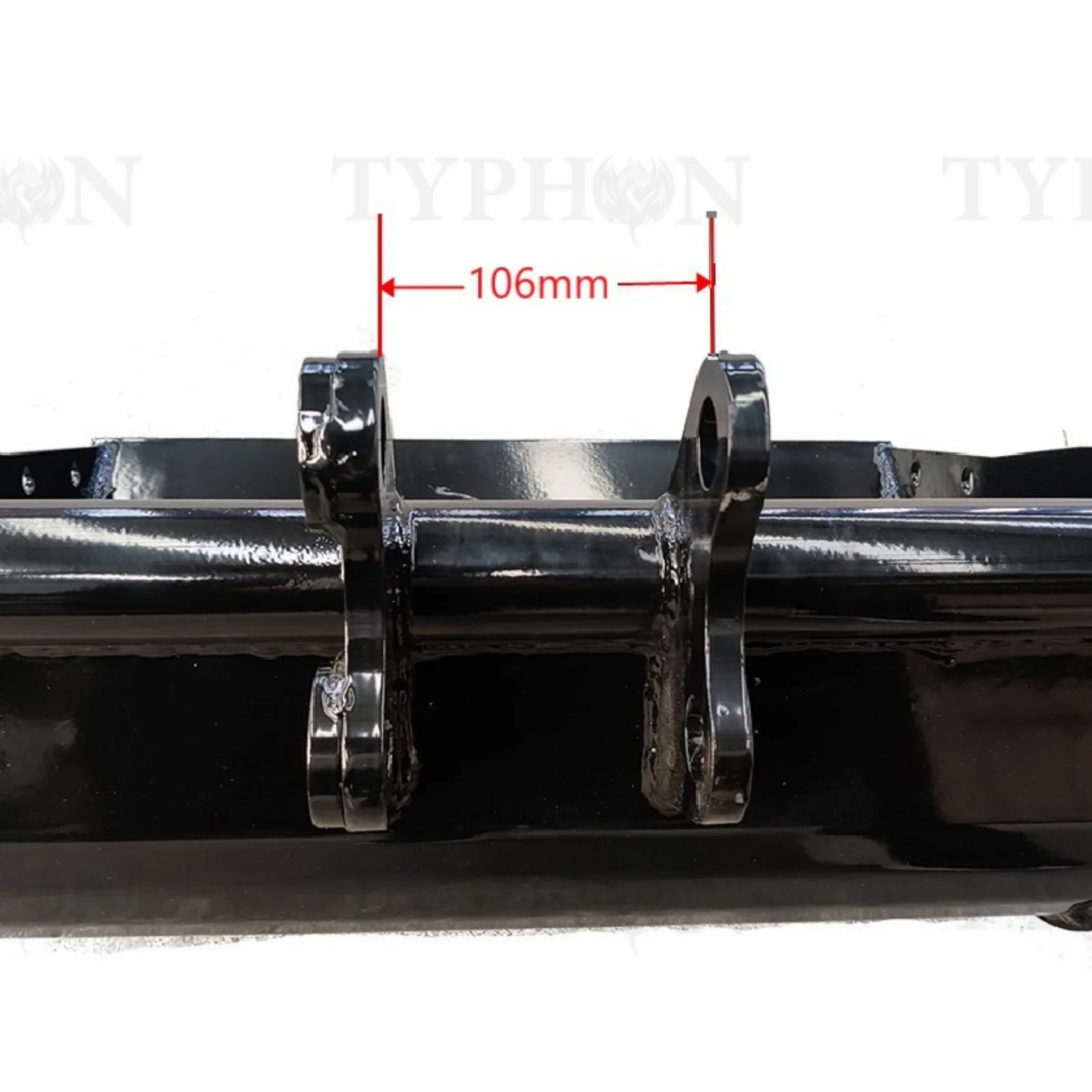 2ton Excavator Attachment 1000 mm Rock Bucket Heavy Duty Trenching Bucket 39 inch TERROR X2 PRO View 3