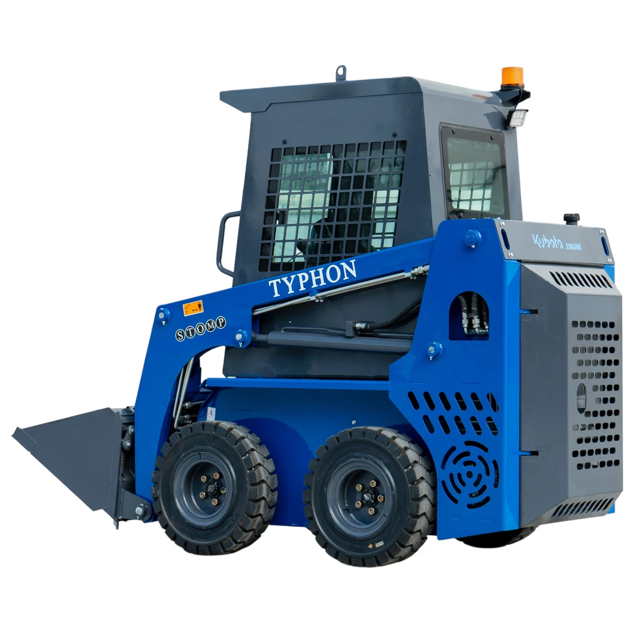 TYPHON STOMP 509 25HP Kubota D1105 1.4 Ton EPA Skid Steer Loader Brand New USA View 3