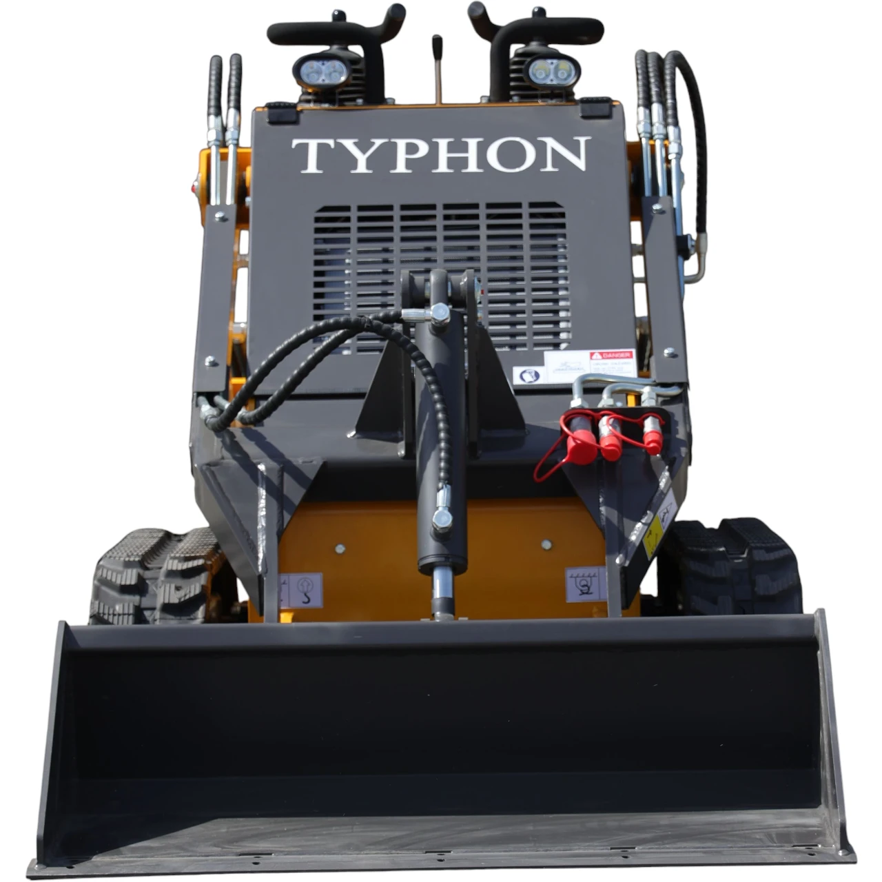 Brand New TYPHON STOMP 2,000lbs Mini Skid Steer 23.5HP Gas EPA Engine USA View 3