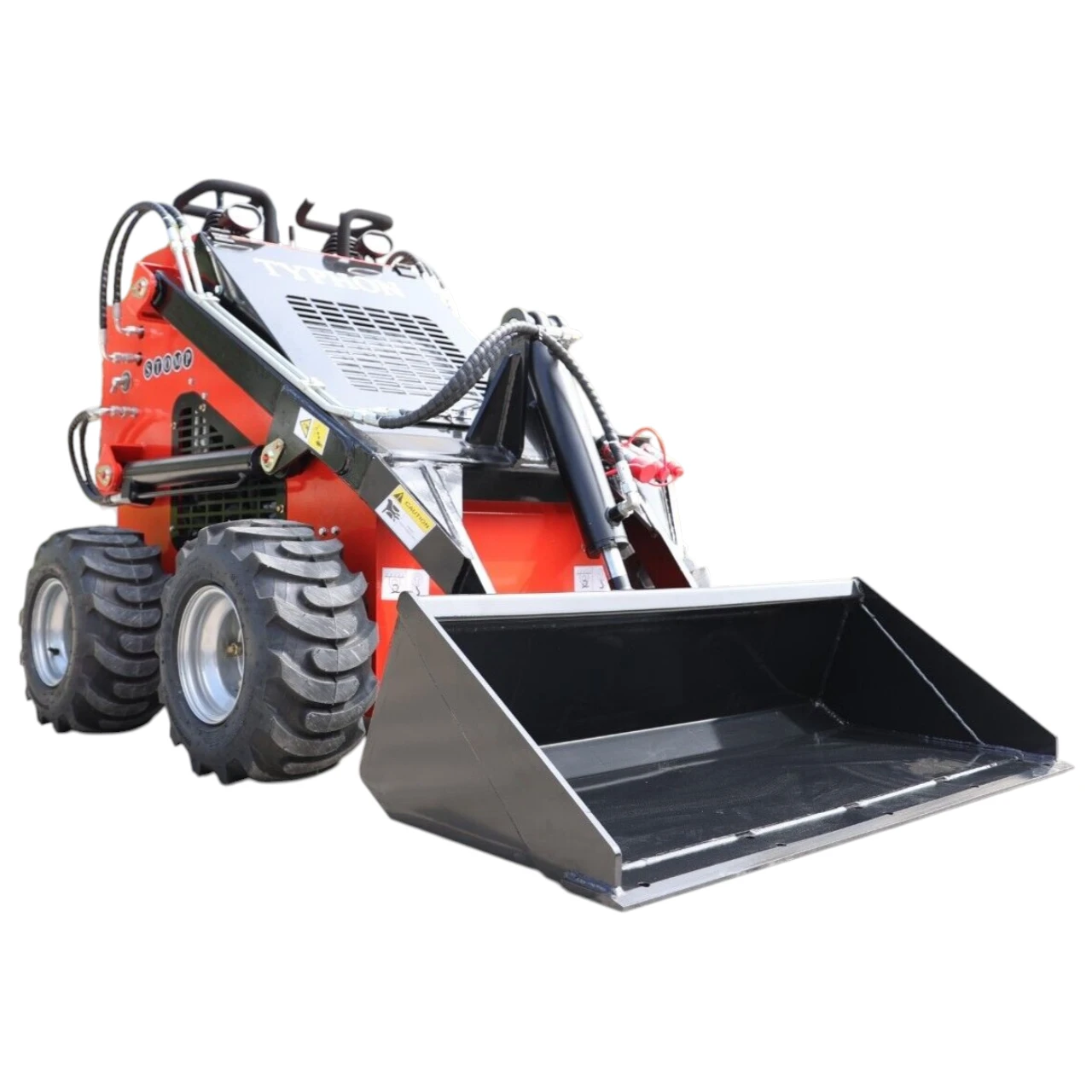 Mini SkidSteer Loader Track Wheel Honda EPA Gas 22.1 HP Engine NEW View 3