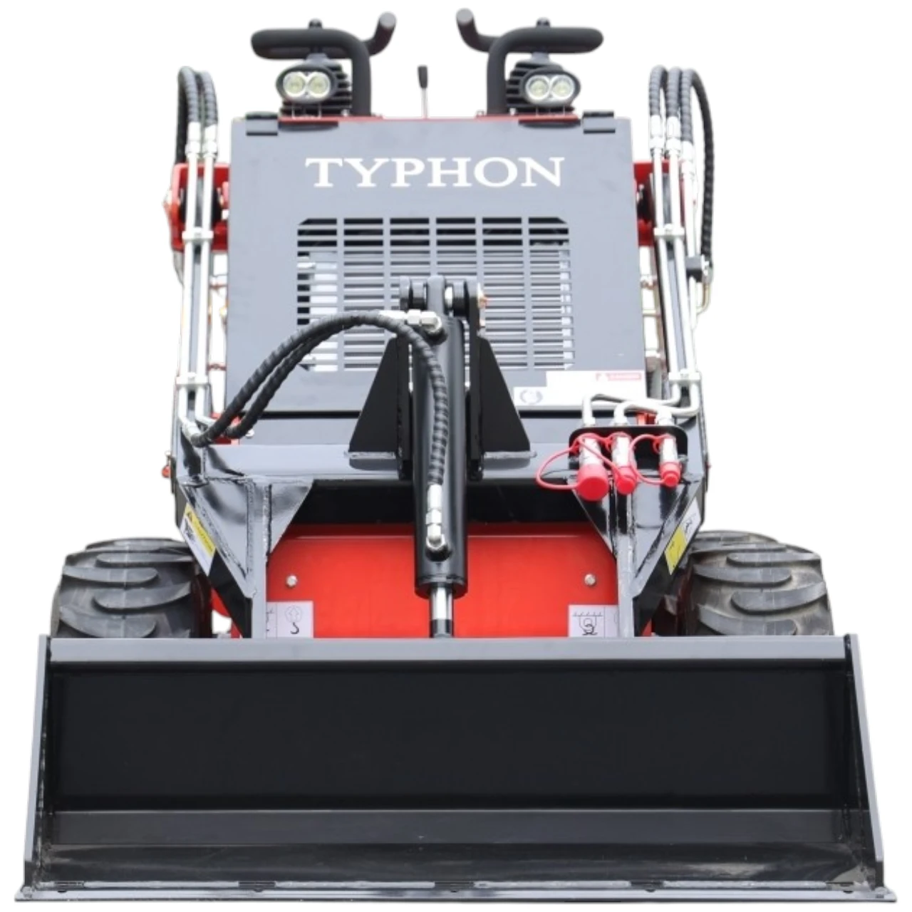 Brand New TYPHON STOMP 1,800lbs Mini Skid Steer 23.5HP Wheel Gas EPA B & S Engine USA View 3