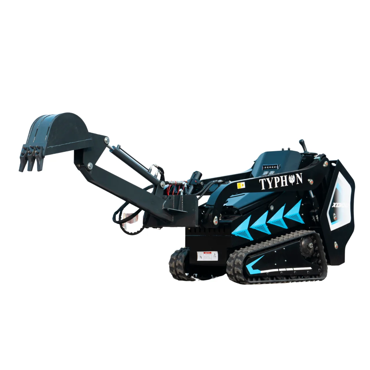 TYPHON Digger Attachment for Mini Skid Steer STOMP X1300 & STOMP 509 View 3
