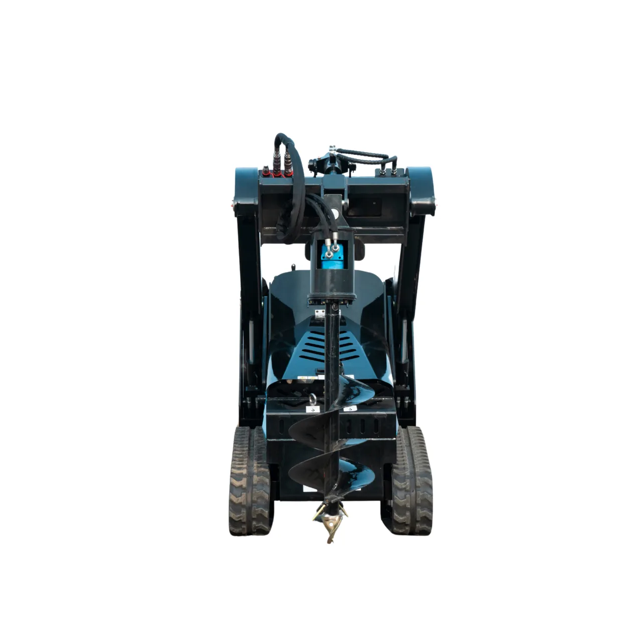 TYPHON STOMP X1300 & STOMP 509 Mini Skid Steer Auger Attachment 200mm Hydraulic View 3