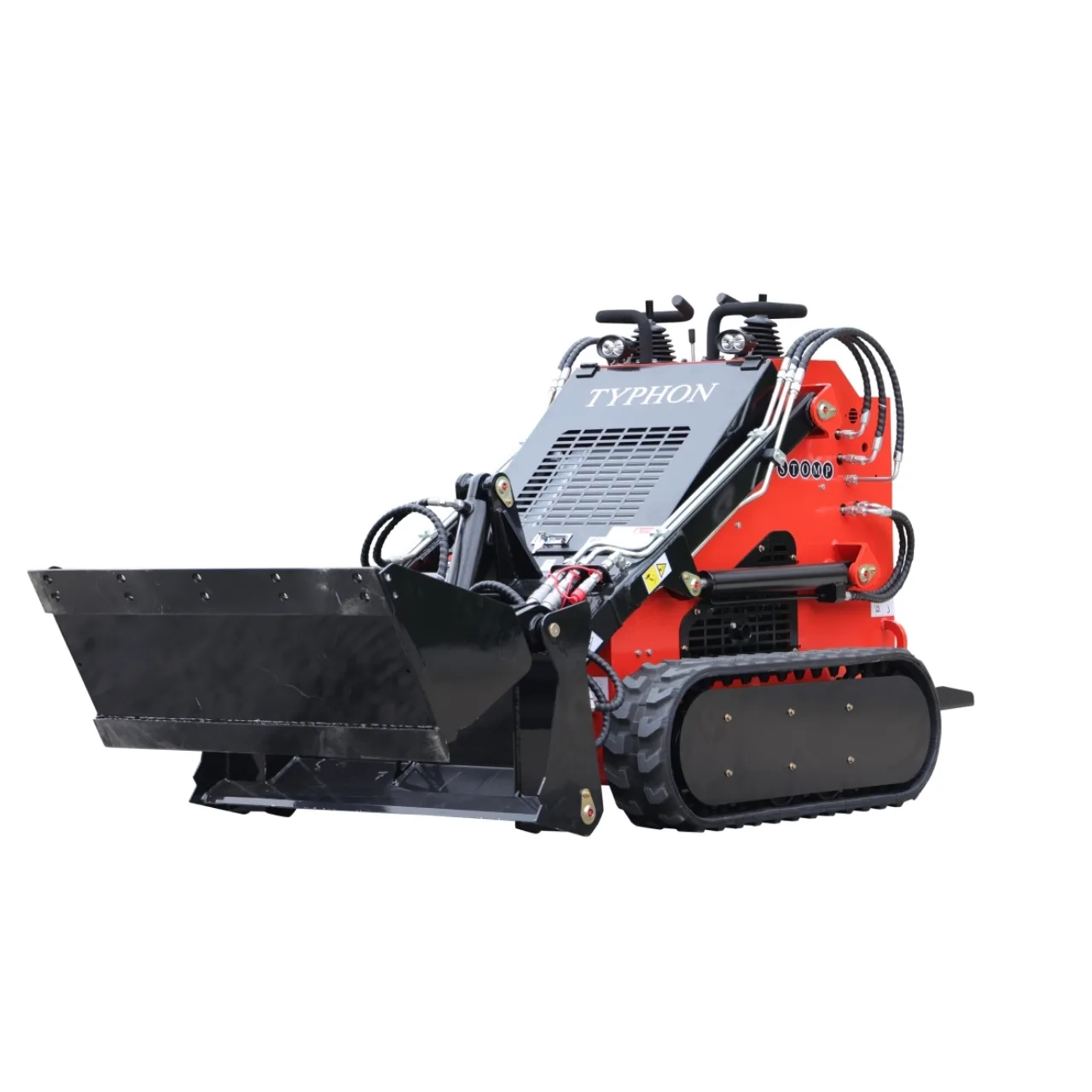 Skid Steer Loader 4 in one Bucket Attachment USA View 3