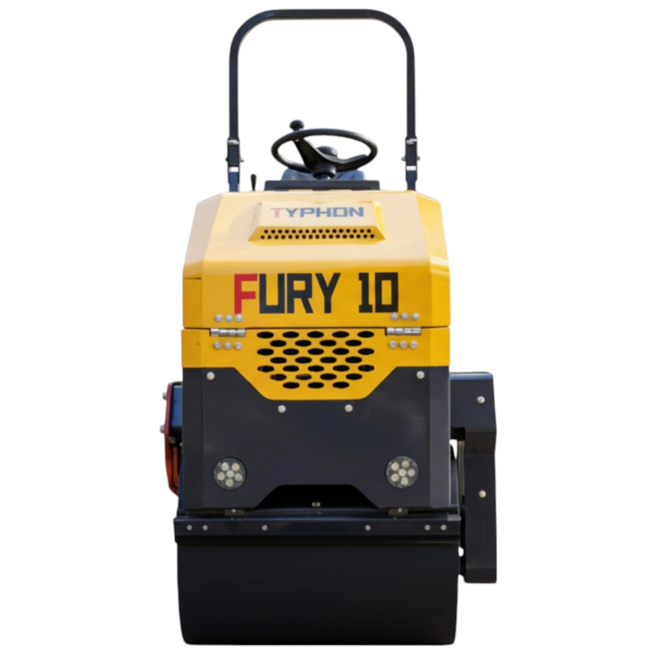 TYPHON Fury 10 Mini Road Roller 1Ton Hydraulic oil B&S 13.5hp gas USA air-cooled View 3