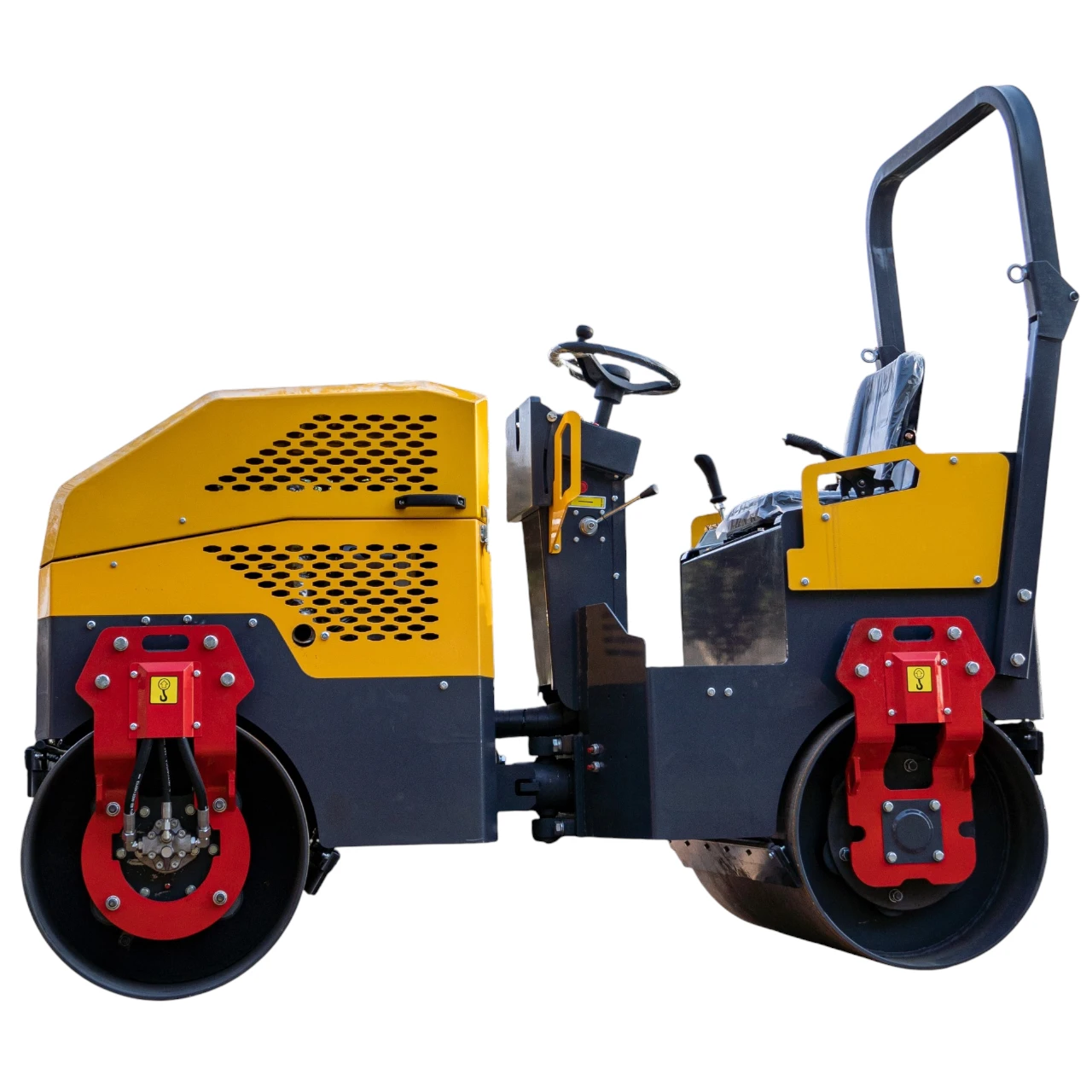TYPHON FURY 20 Mini Road Roller 2Ton Hydraulic Oil Vibratory B&S 23hp USA engine View 3