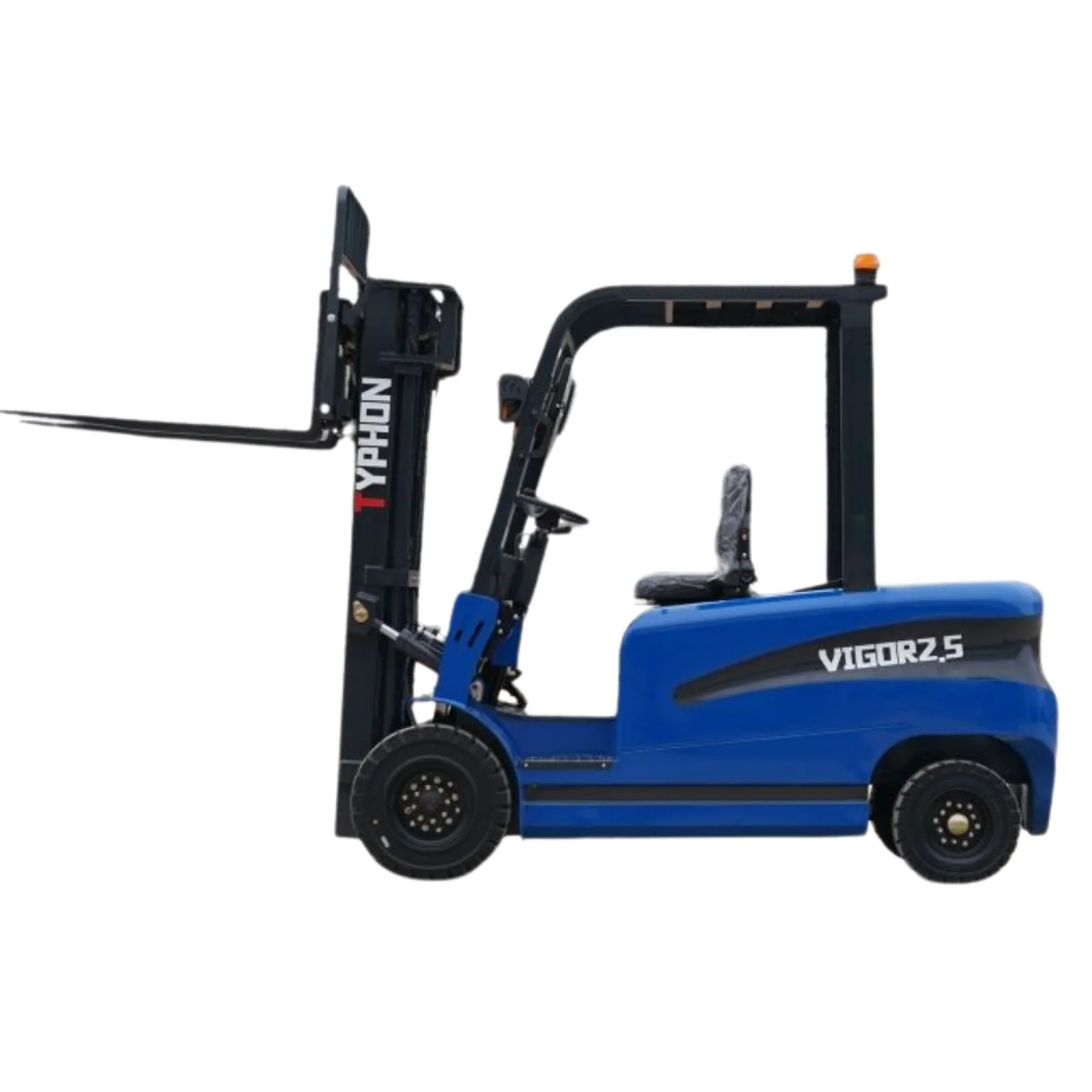 New 2025 TYPHON VIGOR 2.5 Blue Electric Forklift 2.5 Ton Lifter Lift Truck Jitney Hi-Lo View 4