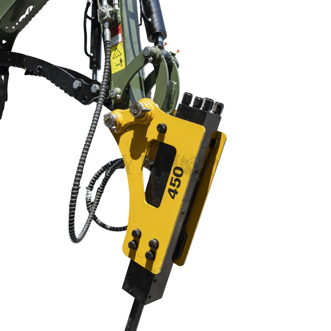 Hydraulic Hammer Attachment Hydraulic Breaker Hammer for TERROR XXV and other 2.1-3 Ton Mini Excavators USA View 4