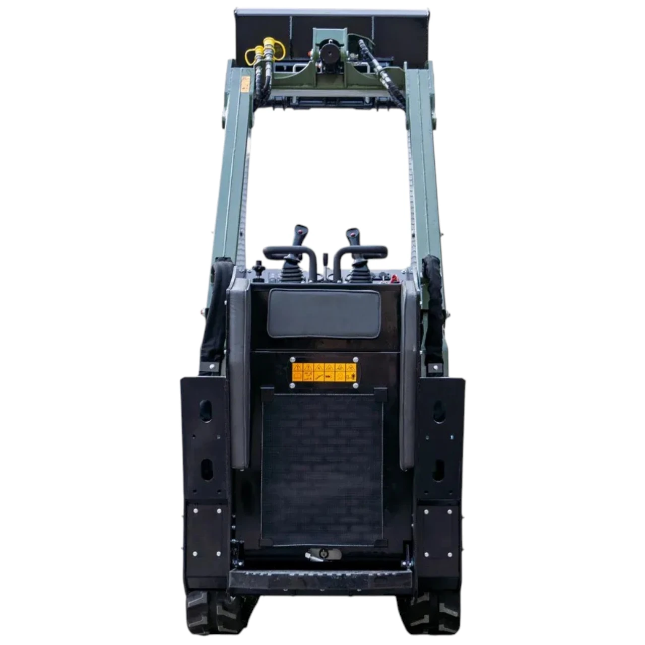 TYPHON Stomp V1000 24HP Kubota D1105 Water Cooled Diesel Skid Steer Pilot Control View 4
