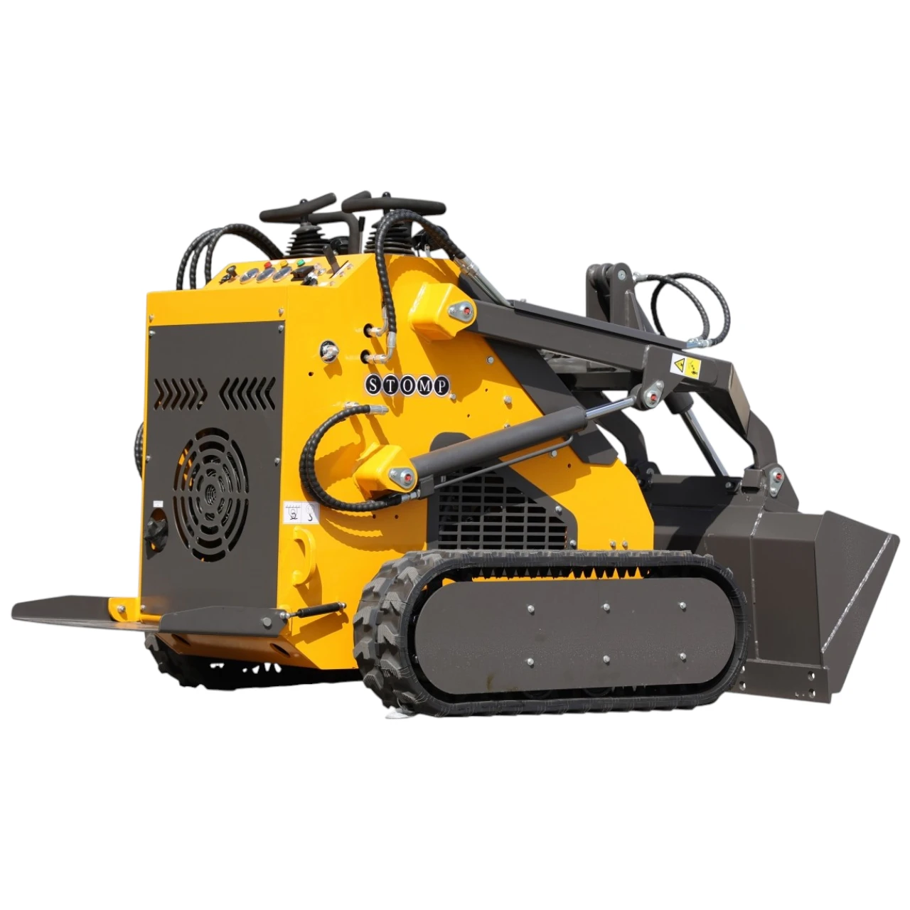 Brand New TYPHON STOMP 2,000lbs Mini Skid Steer 23.5HP Gas EPA Engine USA View 4