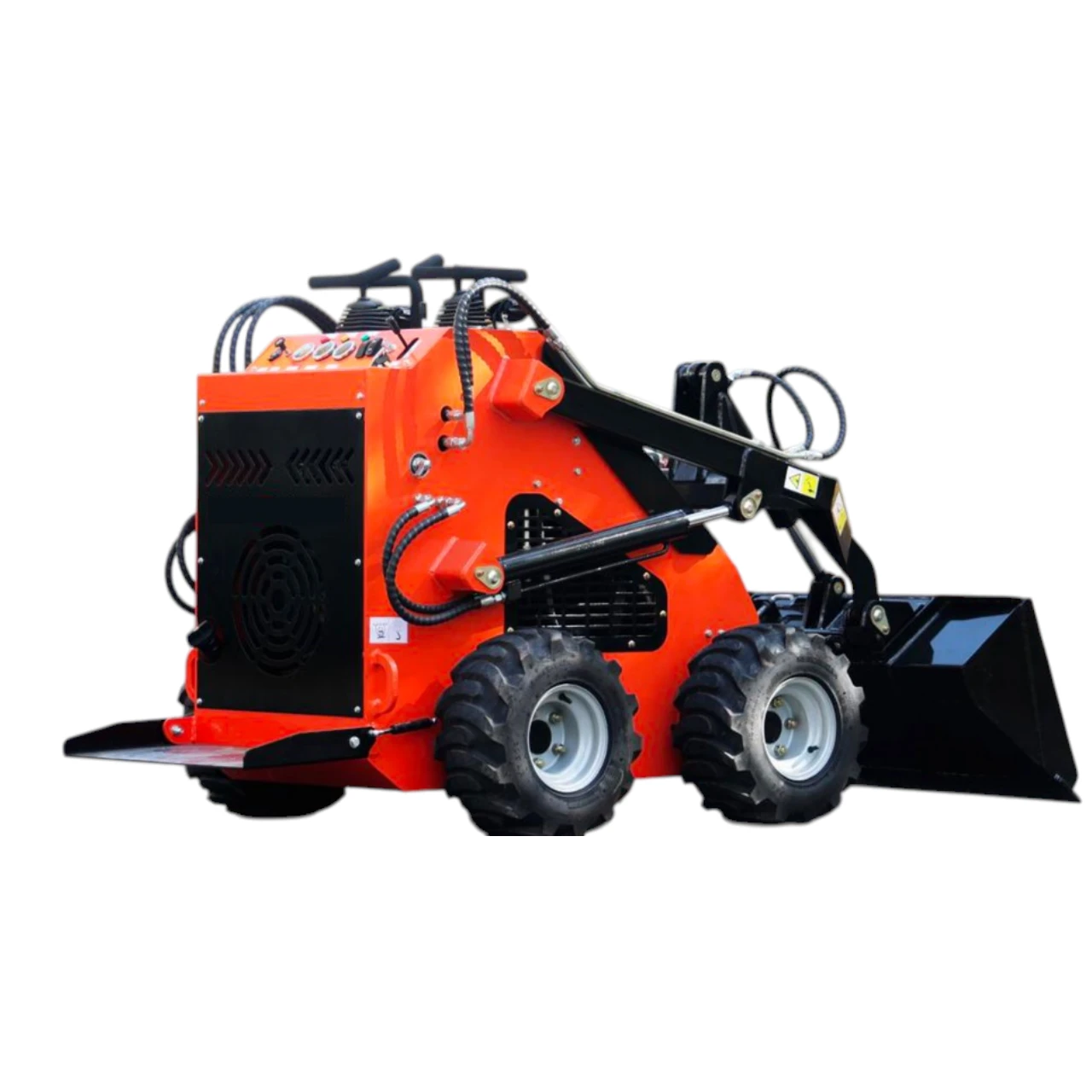 Mini SkidSteer Loader Track Wheel Honda EPA Gas 22.1 HP Engine NEW View 4