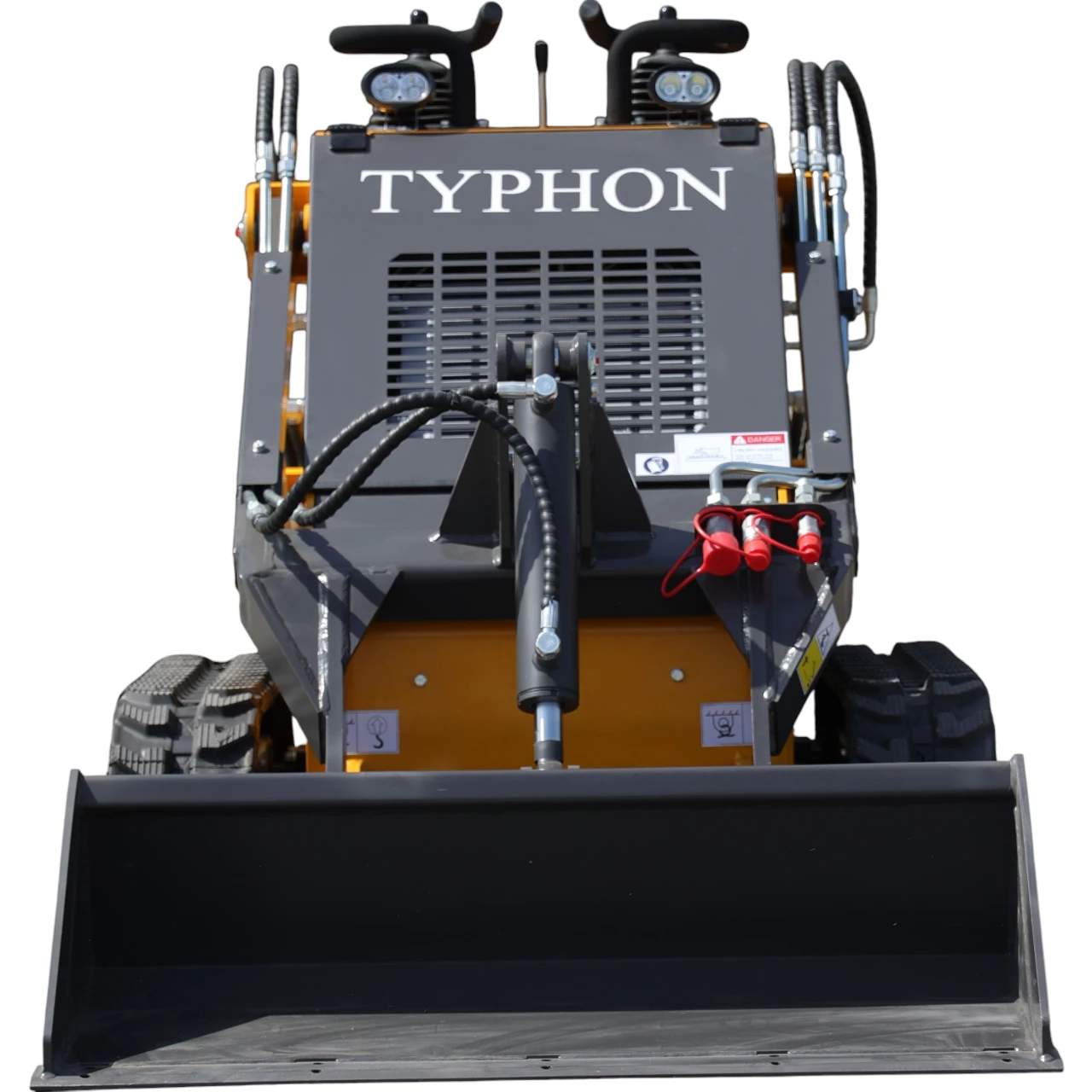 Brand New TYPHON STOMP 1,800lbs Mini Skid Steer 23.5HP Gas EPA Engine USA View 4