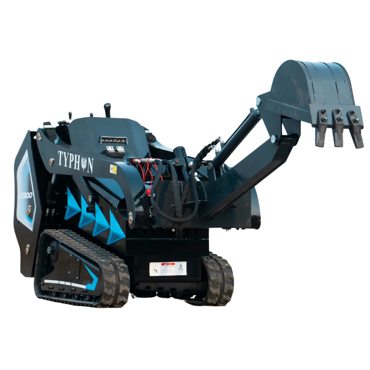 TYPHON Digger Attachment for Mini Skid Steer STOMP X1300 & STOMP 509 View 4