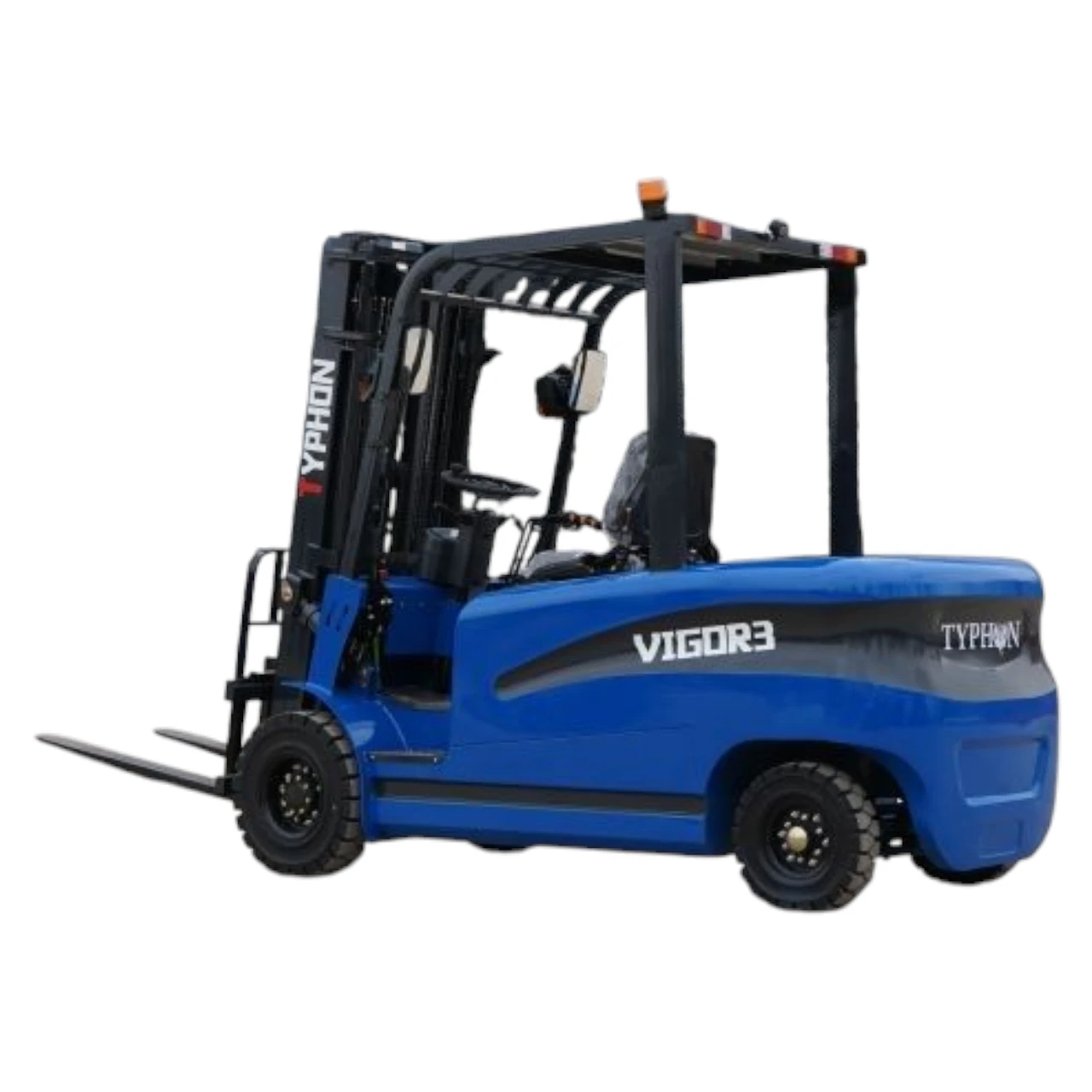 New 2025 TYPHON VIGOR 3.0 Blue Electric Forklift 3 Ton Lifter Lift Truck Jitney Hi-Lo View 5