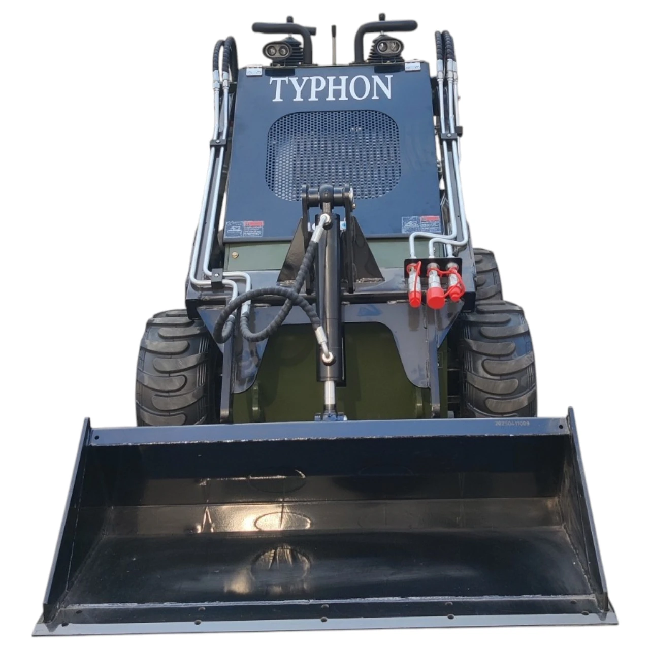 Skid-Steer Loader Wheeled 22.1 HP Honda EPA Gasoline Engine for Gardens, Farming View 5