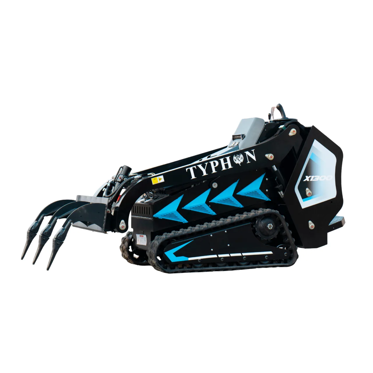 NEW TYPHON STOMP X1300 & STOMP 509 Mini Skid Steer Ripper Attachment 3 Tooth View 5