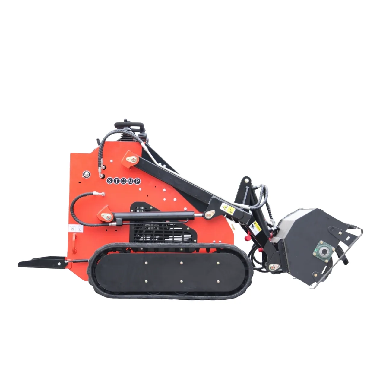 Skid Steer Loader Rotary Plow Tiller Attachment USA View 5