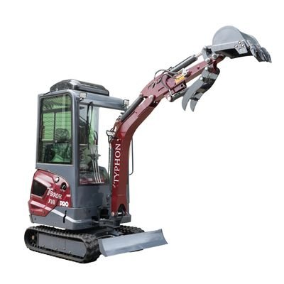 TYPHON TERROR XVII PRO Prestige Edition 4000 lb Enclosed Mini Excavator with Kubota Power & Advanced Hydraulics View 14