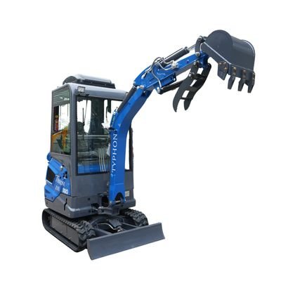 TYPHON TERROR XVII PRO Prestige Edition – Enclosed Mini Excavator with AC, Heater & Ergonomic Comfort View 14