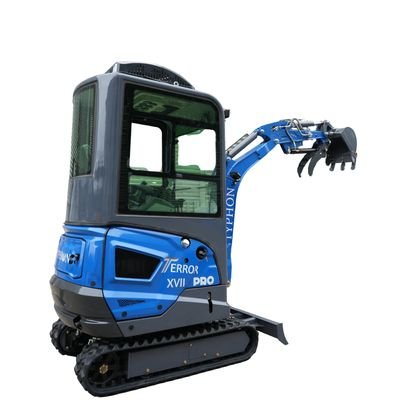 TYPHON TERROR XVII PRO Prestige Edition – Enclosed Mini Excavator with AC, Heater & Ergonomic Comfort View 19