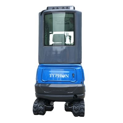 TYPHON TERROR XVII PRO Prestige Edition – Enclosed Mini Excavator with AC, Heater & Ergonomic Comfort View 20
