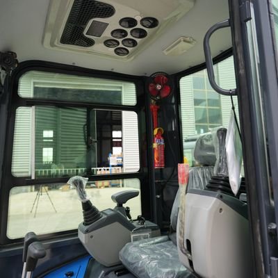 TYPHON TERROR XVII PRO Prestige Edition – Enclosed Mini Excavator with AC, Heater & Ergonomic Comfort View 23
