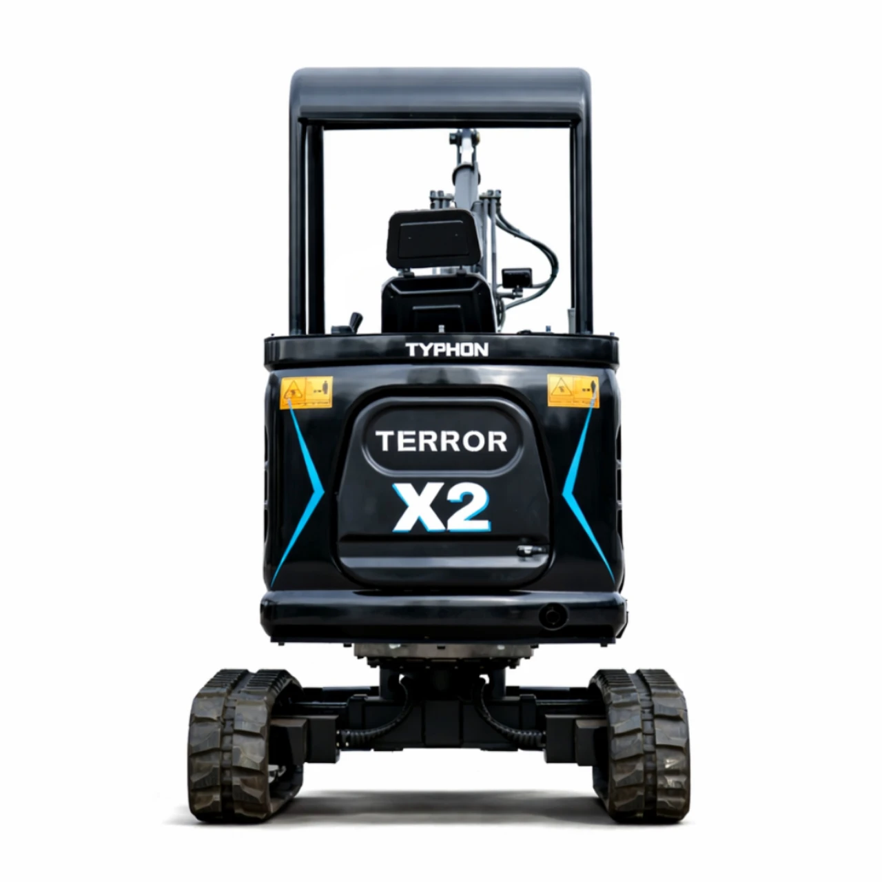 TYPHON TERROR X2 Max Canopy Mini Excavator Powerful 2.5 Ton Compact Machine with Yanmar Engine Advanced Hydraulic System View 6