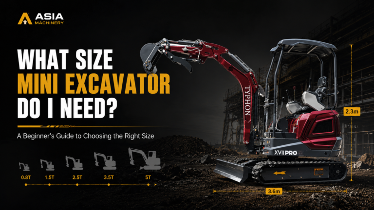 What Size Mini Excavator Do I Need?
