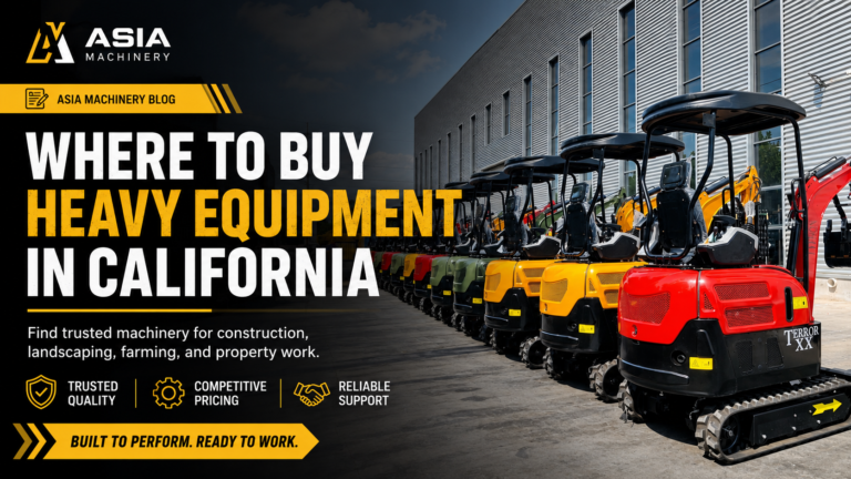Where to Buy Heavy Equipment in California