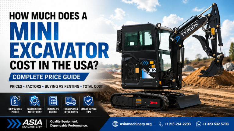 How Much Does a Mini Excavator Cost in the USA?