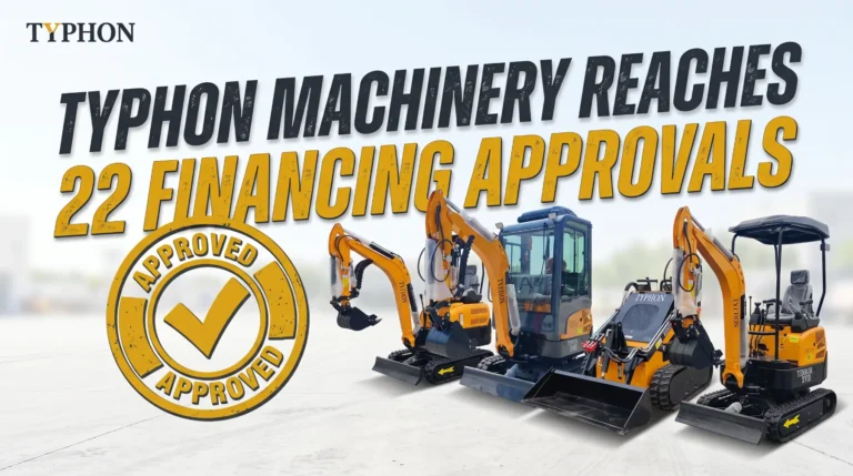 TYPHON Machinery Reaches 22 Financing Approvals