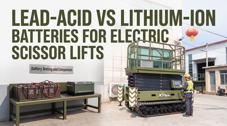 Lead-Acid vs. Lithium-Ion Batteries for Electric Scissor Lifts