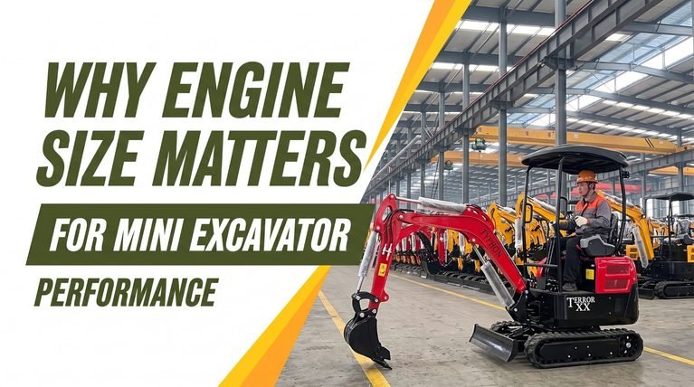 Why Engine Size Matters for Mini Excavator Performance