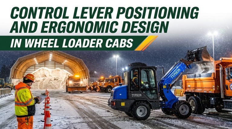 Control Lever Positioning and Ergonomic Design in Wheel Loader Cabs